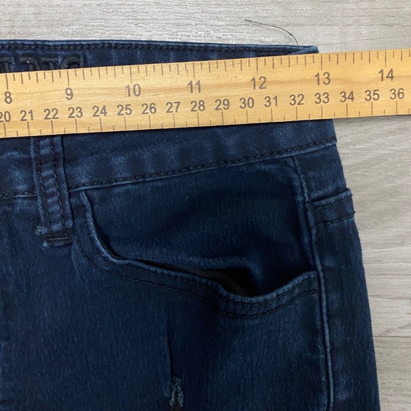 V.I.P. Jeans Womens Skinny Jeans Deep Blue Sz. 7/8 - Picture 6 of 8